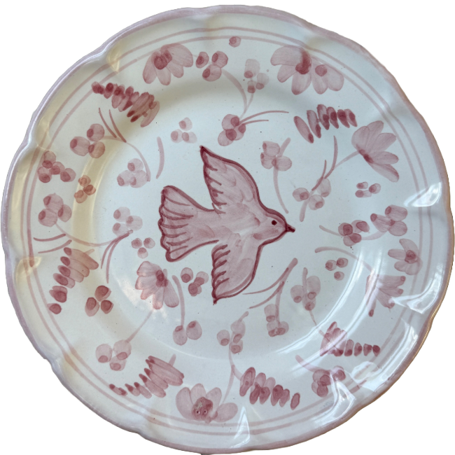 Colomba Pink Plate 20cm