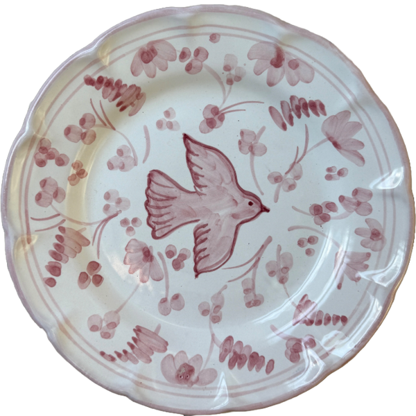 Colomba Pink Plate 20cm