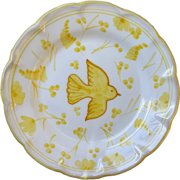 Colomba Yellow Plate 25cm