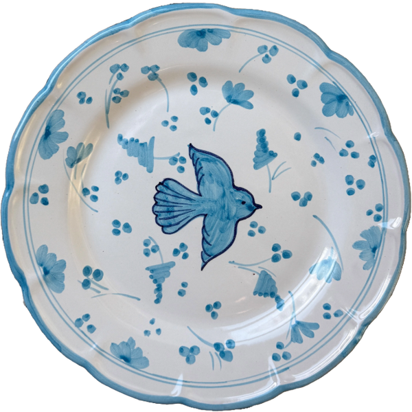 Colomba Turquoise Plate 25 cm
