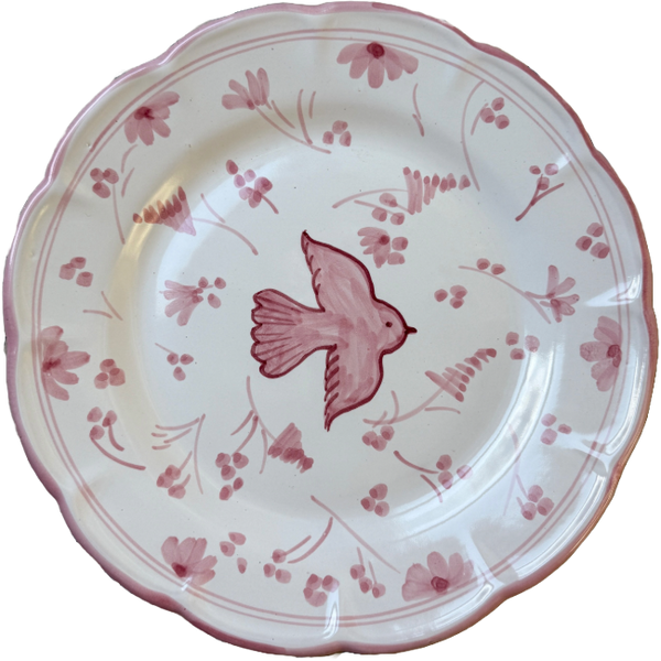 Colomba Pink Plate 25cm