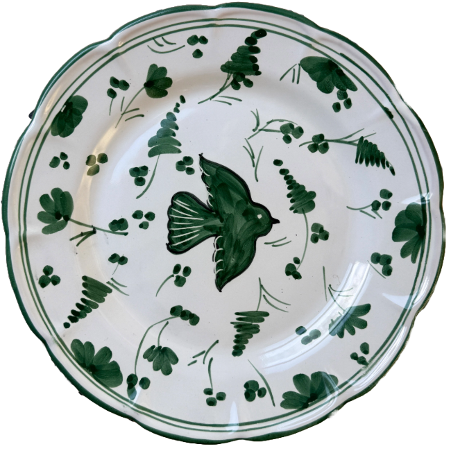 Colomba Green Plate 25cm