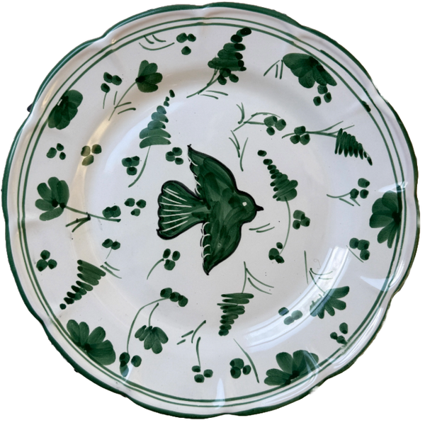 Colomba Green Plate 25cm