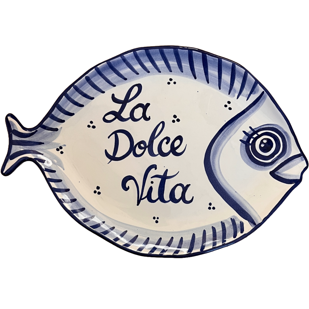 Dolce Vita Fish Plate