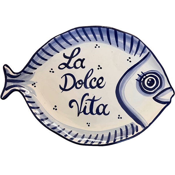 Dolce Vita Fish Plate