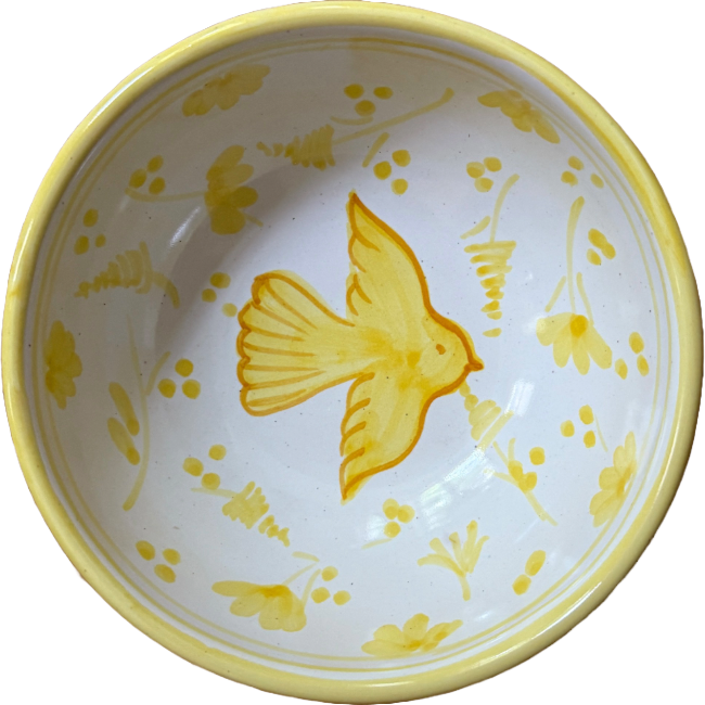 14 cm Bowl Yellow Colomba