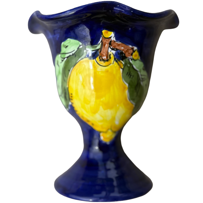 Blue Lemon Ice Cream Cup