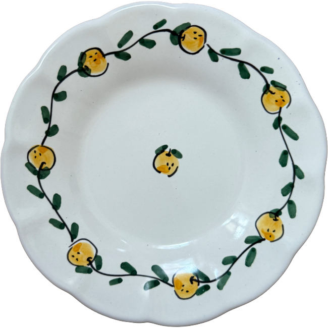 Frutta Orange Plate - 16cm