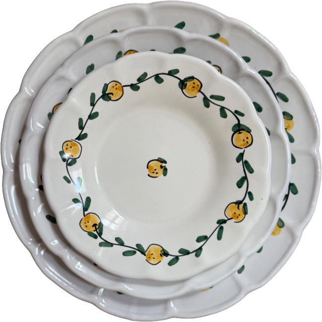 Frutta Orange Plate - 16cm
