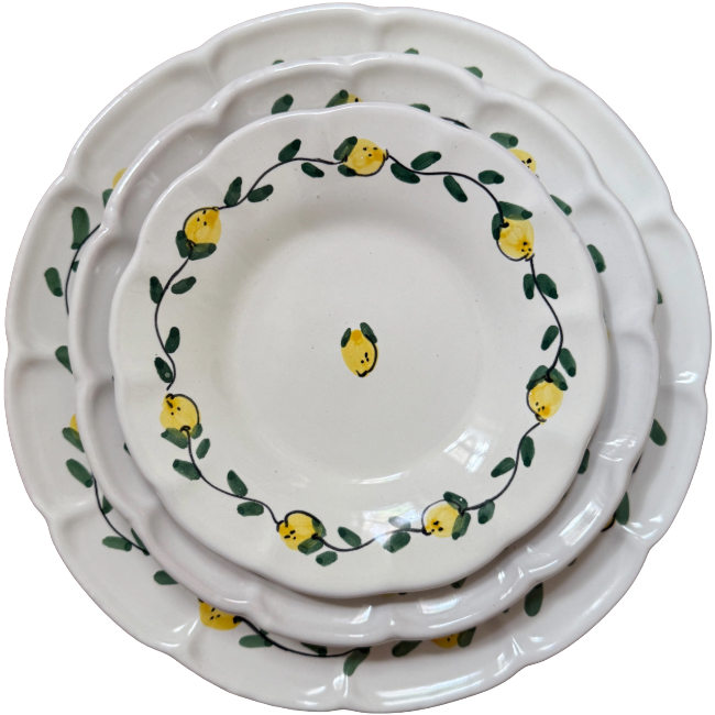 Frutta Lemon Plate 25cm