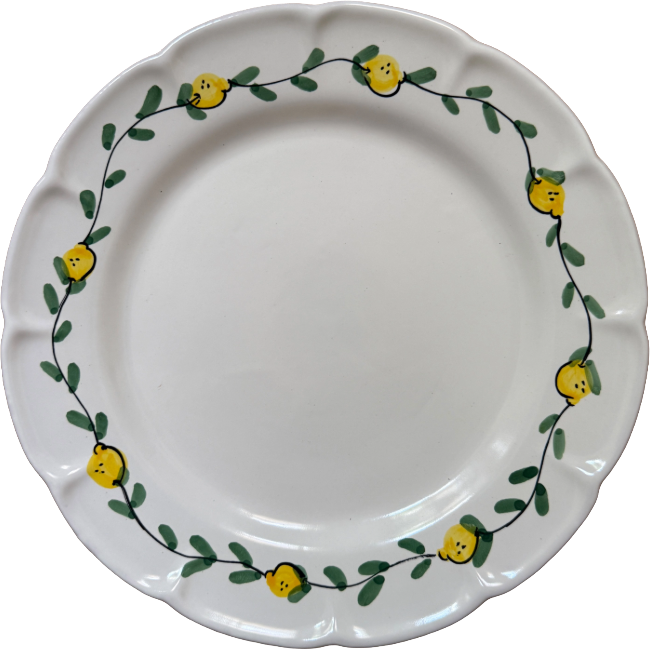 Frutta Lemon Plate 25cm