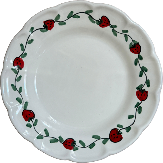 Frutta Fraise Plate - 20cm