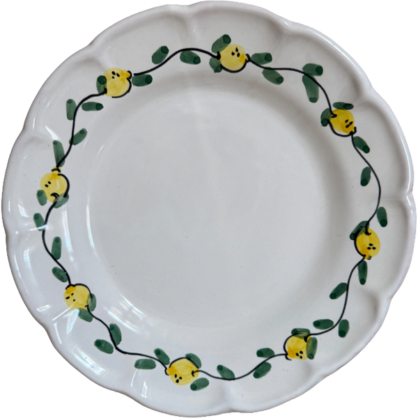 Lemon Frutta Plate - 20 cm