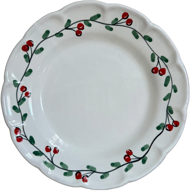 Cherry Frutta Plate - 20 cm
