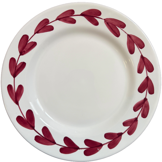 Cesare Plate Bordeaux - 28cm