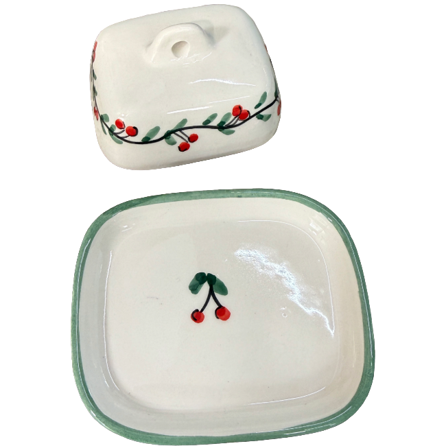 Mini Cherry Frutta Butter Dish