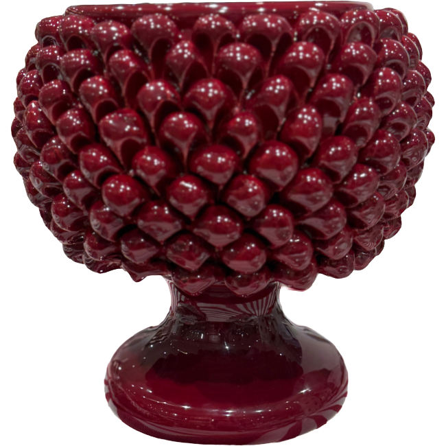 Large Bordeaux Pine Cone
