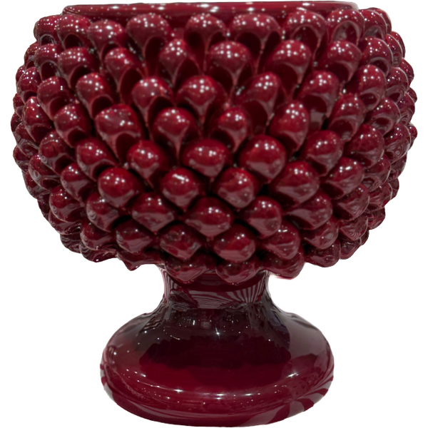 Large Bordeaux Pine Cone