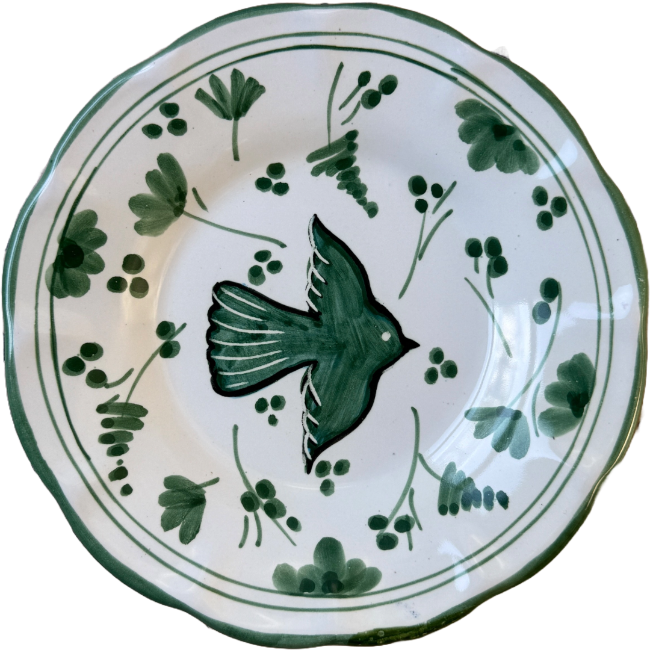 Colomba Green Plate 16cm