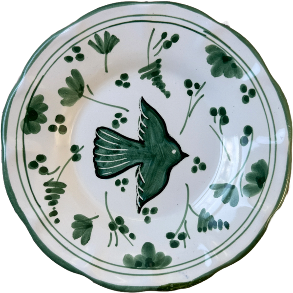 Colomba Green Plate 16cm
