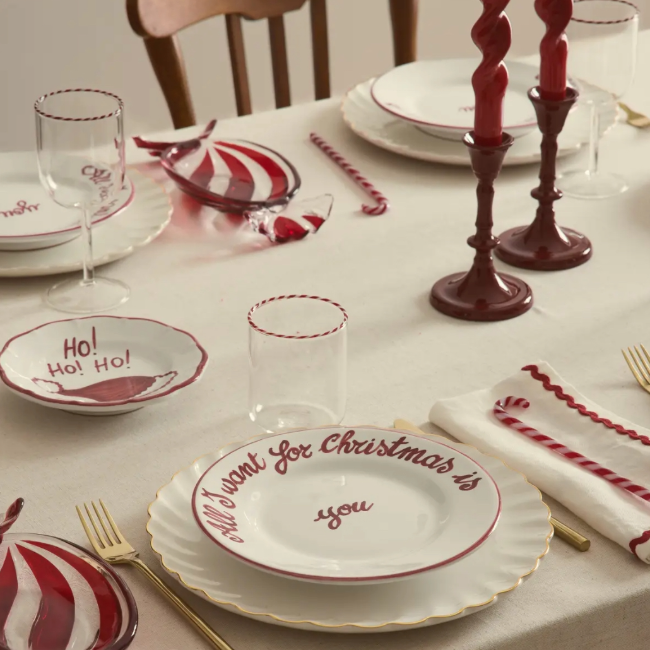 Plate 16 cm Ho Ho Ho