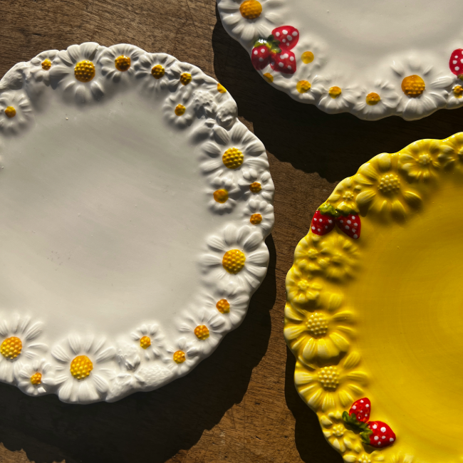 Nonna Yellow Plate 22cm