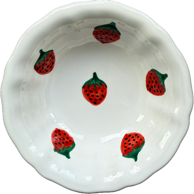 14 cm Mercato Strawberry Bowl
