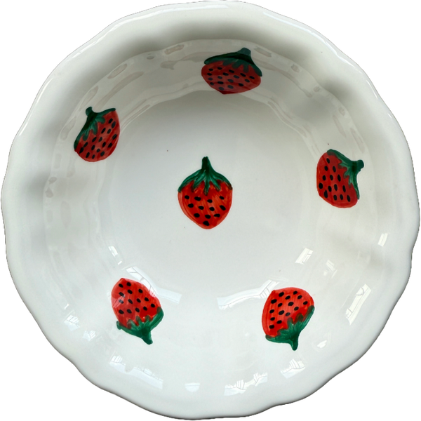 14 cm Mercato Strawberry Bowl