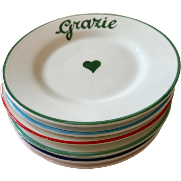 Set of 6 Plates La Famiglia – 20cm