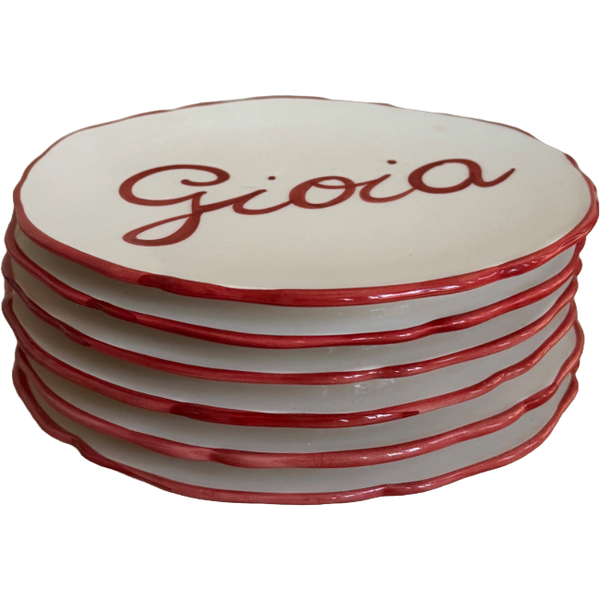 Set of 6 Bellissimo - 20 cm Plates