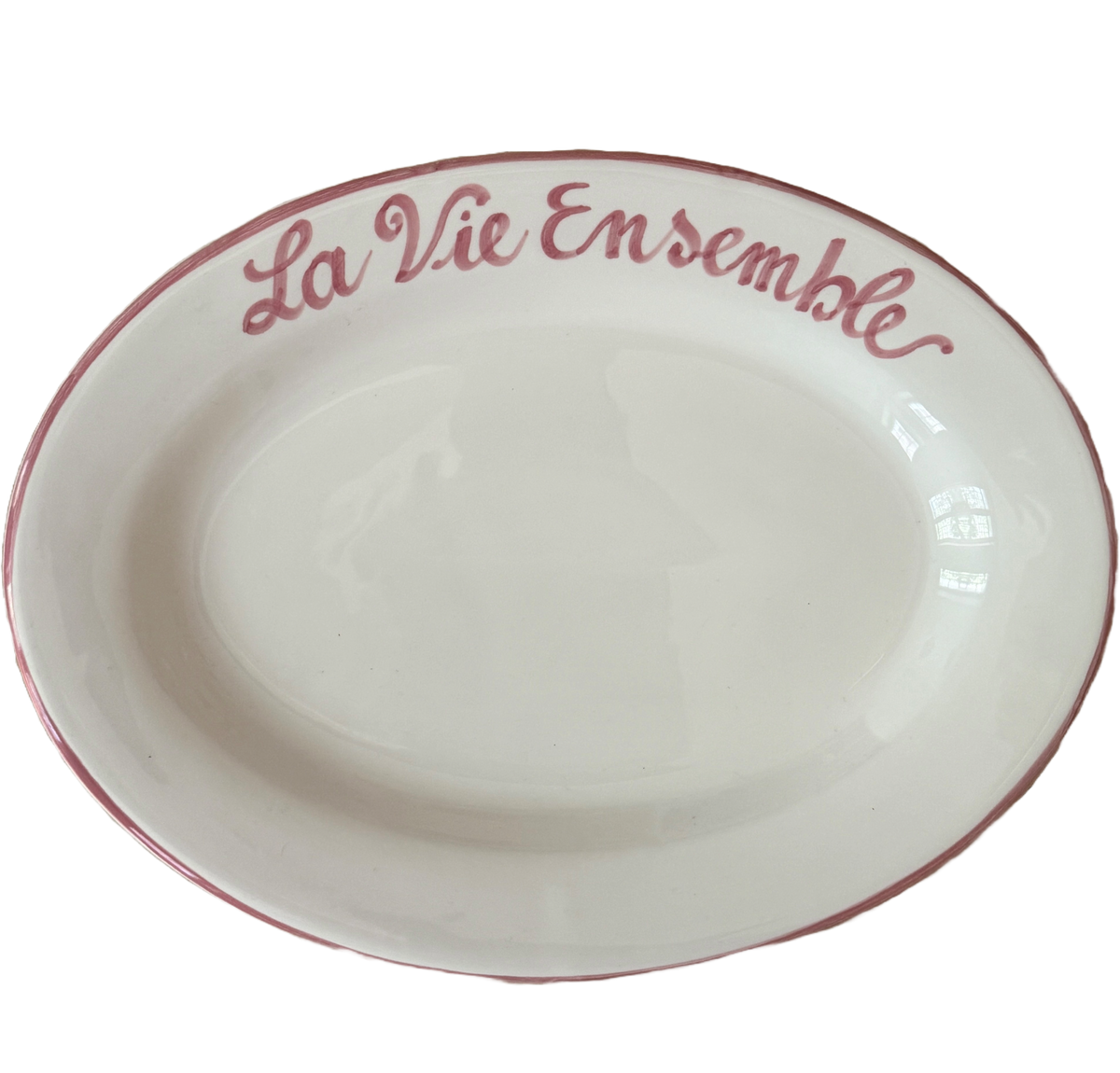 Personalised Oval Dish 30 cm - La Famiglia – Handcrafted Italian Ceramic