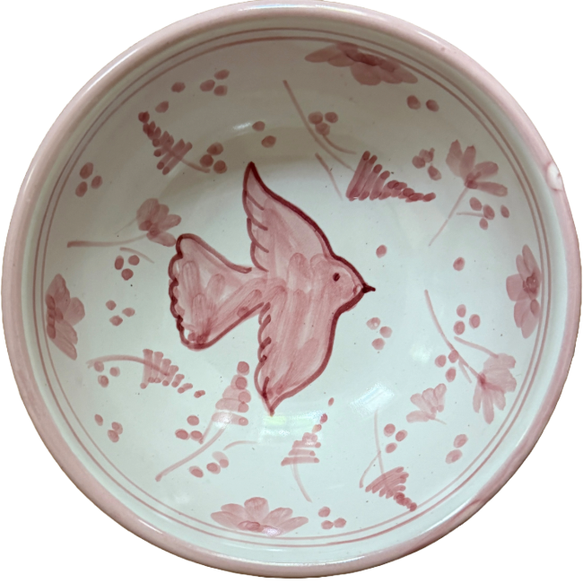14 cm Bowl Pink Colomba
