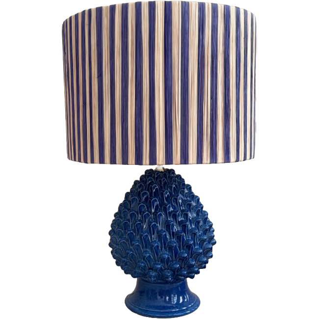 Blue Pigna Lamp