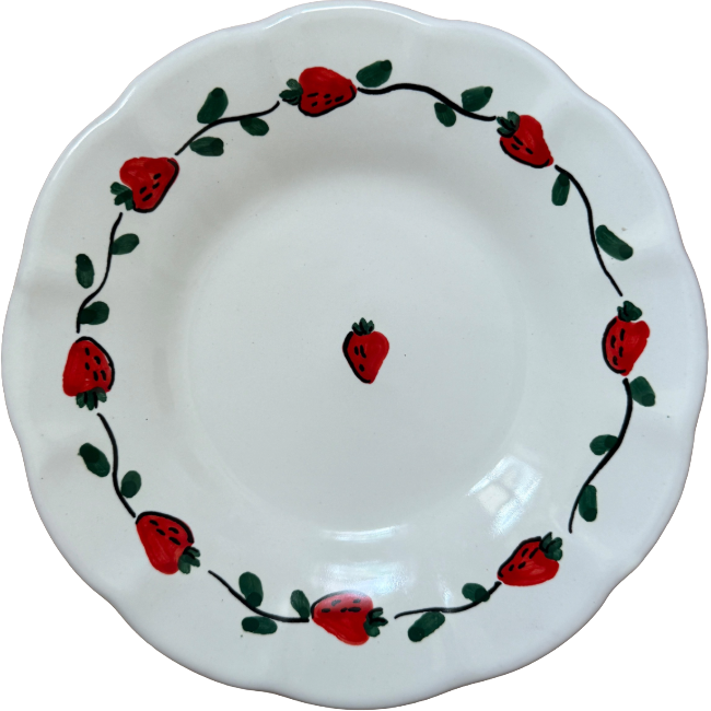 Frutta Strawberry Plate - 16cm