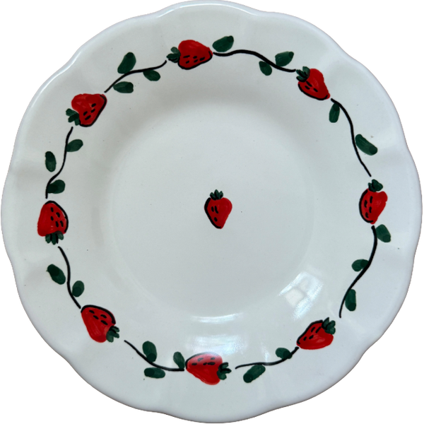 Frutta Strawberry Plate - 16cm