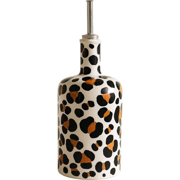 Leopard Olive Oil Bottle