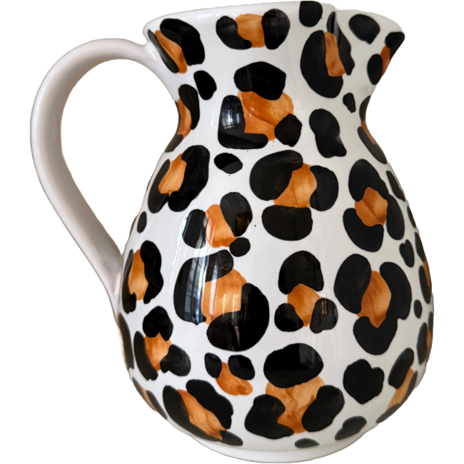 Leopard Carafe