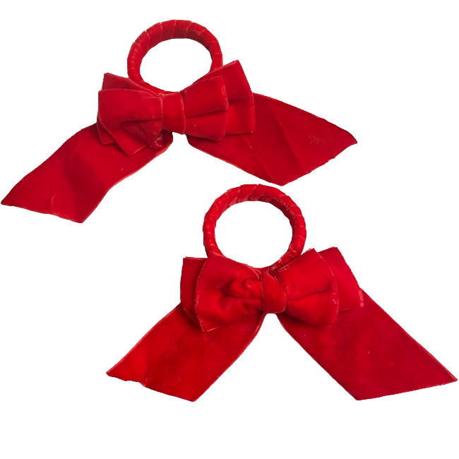Set of Christmas Napkin Rings