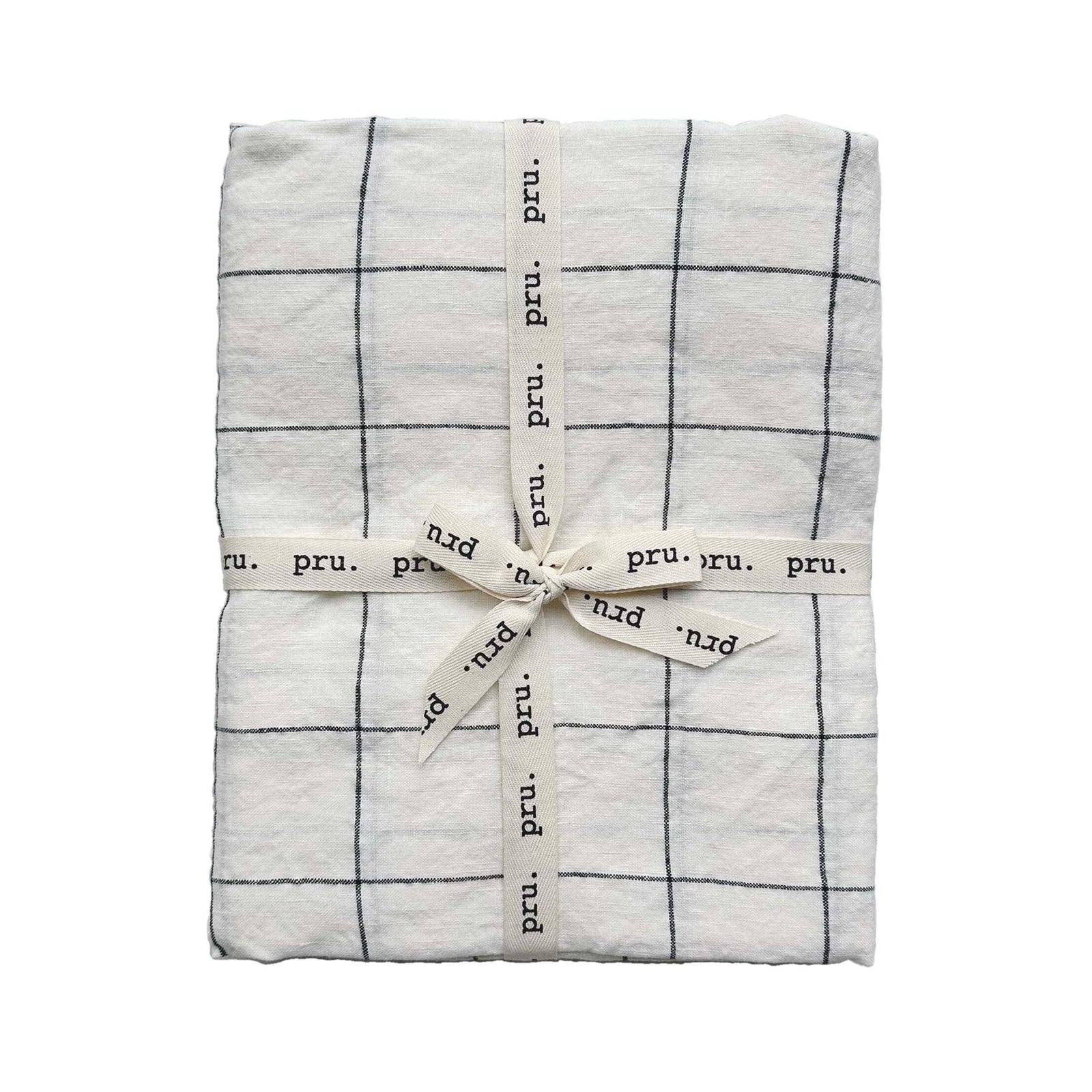 Travel Towel 100% OEKO-TEX® Certified Linen - Check