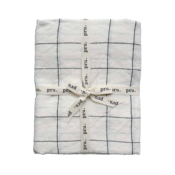 Travel Towel 100% OEKO-TEX® Certified Linen - Check