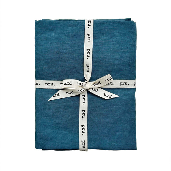 Travel Towel 100% OEKO-TEX® Certified Linen - Islington Blue