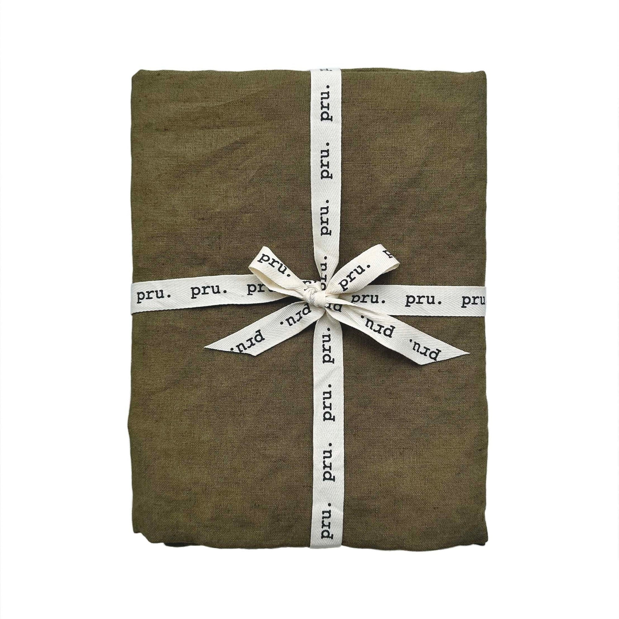 Travel Towel 100% OEKO-TEX® Certified Linen - Khaki