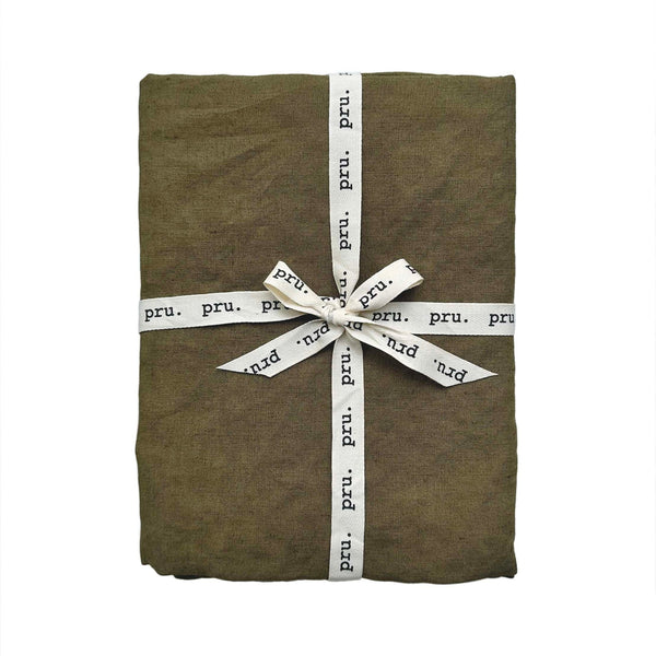 Travel Towel 100% OEKO-TEX® Certified Linen - Khaki