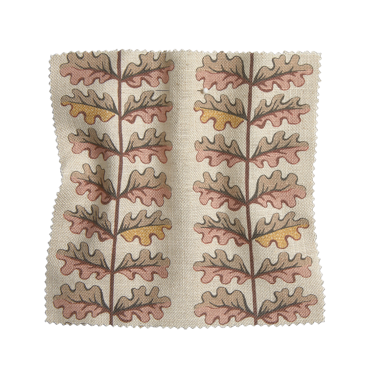 Quercus Fabric -  Rhubarb