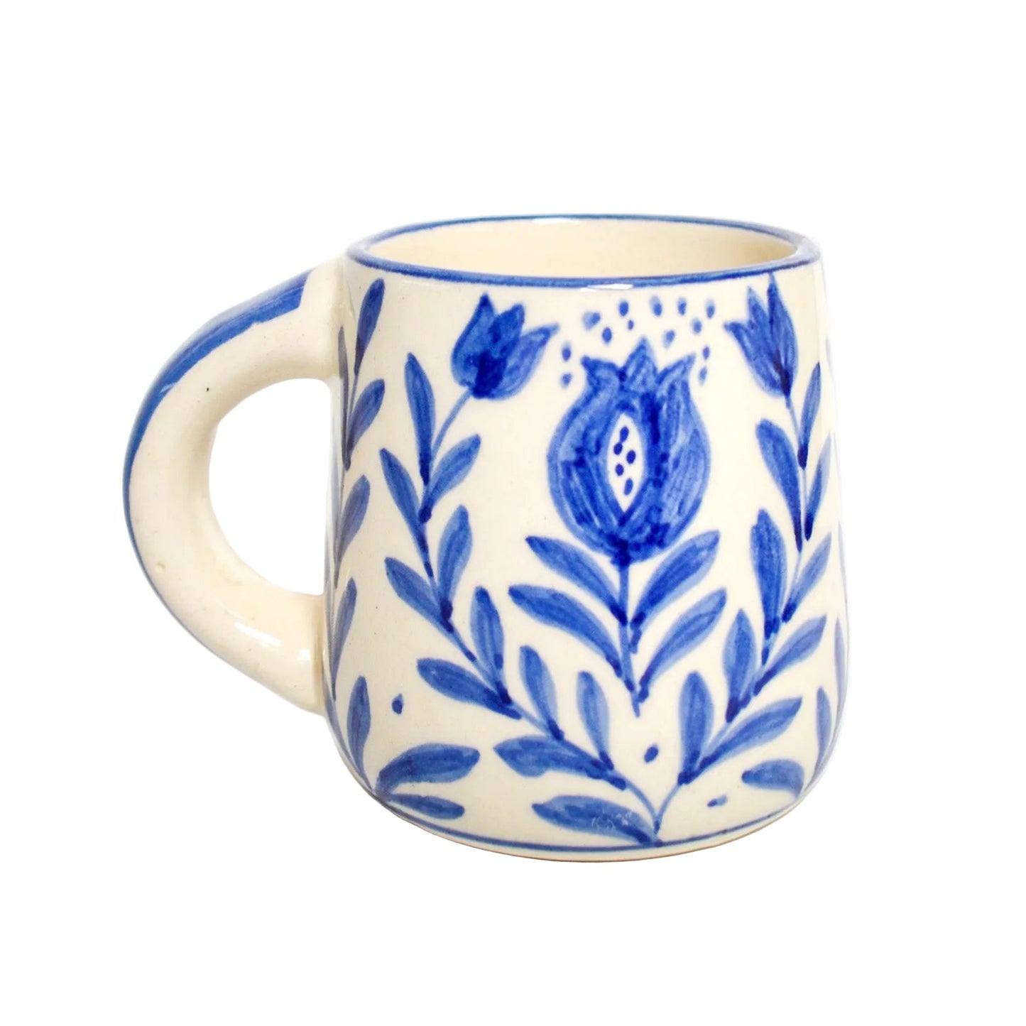 Blue Anaar Coffee Mug- , 3.5 X 3 Inches (Set of4)