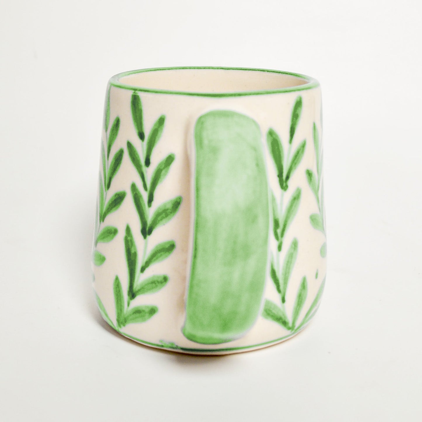 Green Anaar Coffee Mug- , 3.5 X 3 Inches (Set of 4)