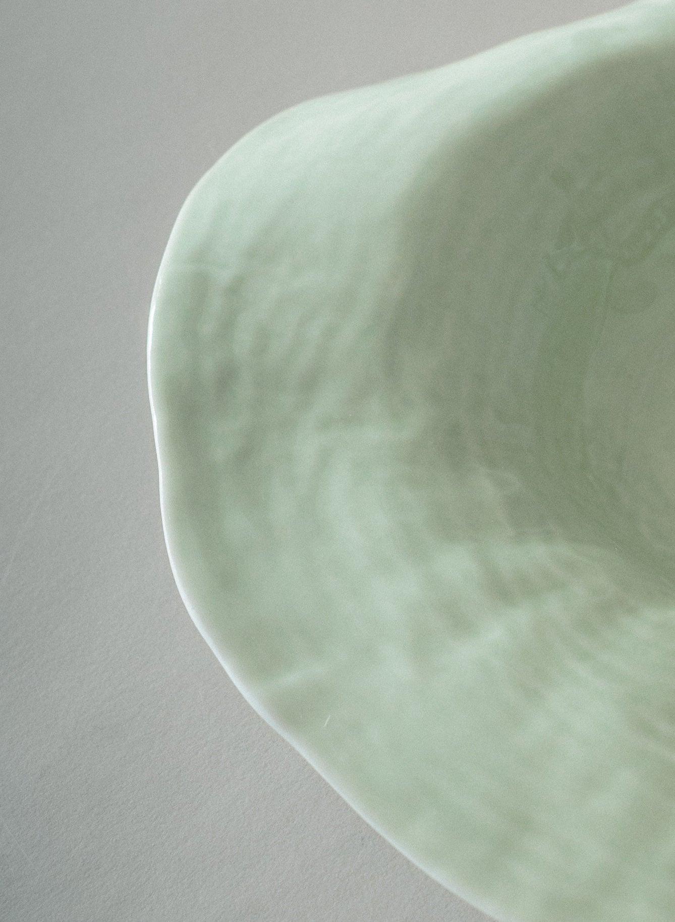 Indulge nº7 deep dinner plate / jade green