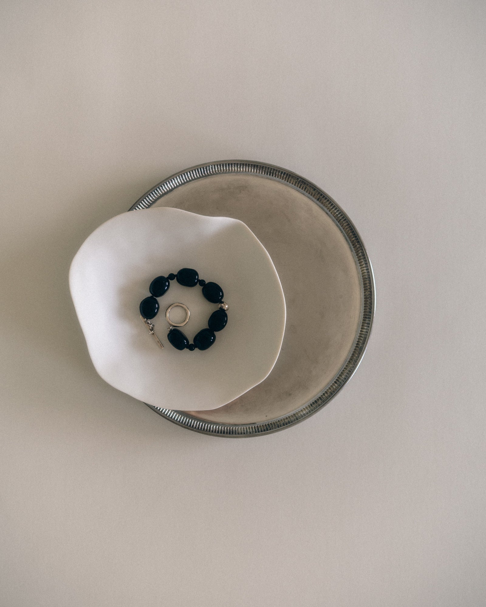 Set of 2 small plates / Indulge nº5 / Matte white