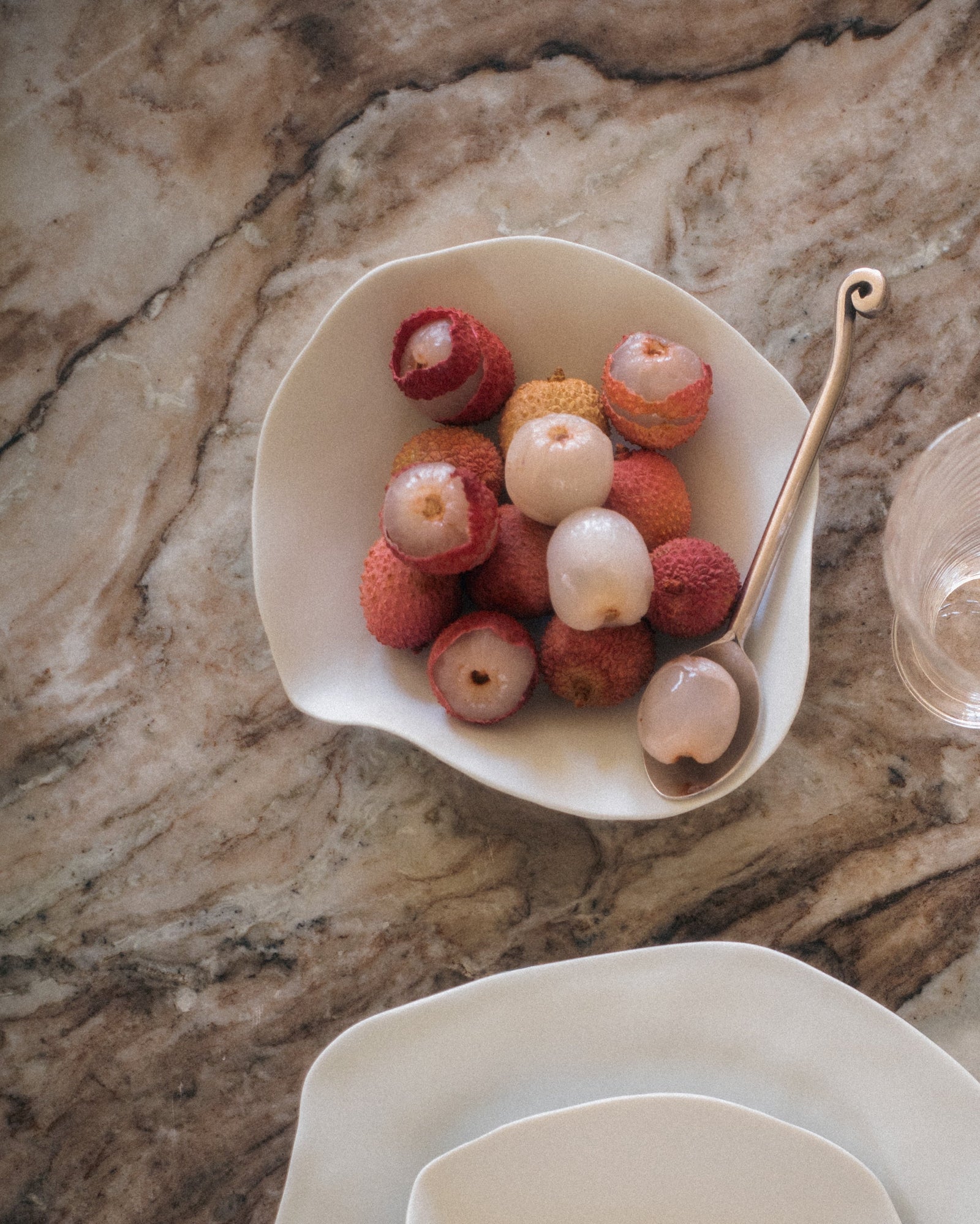Set of 2 small plates / Indulge nº5 / Matte white