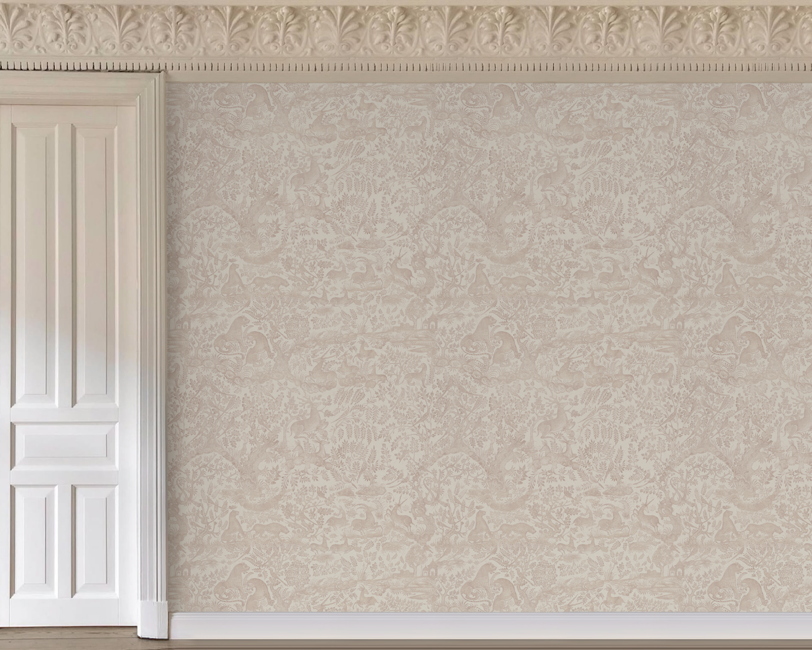 Fablewood Wallpaper - Chalk